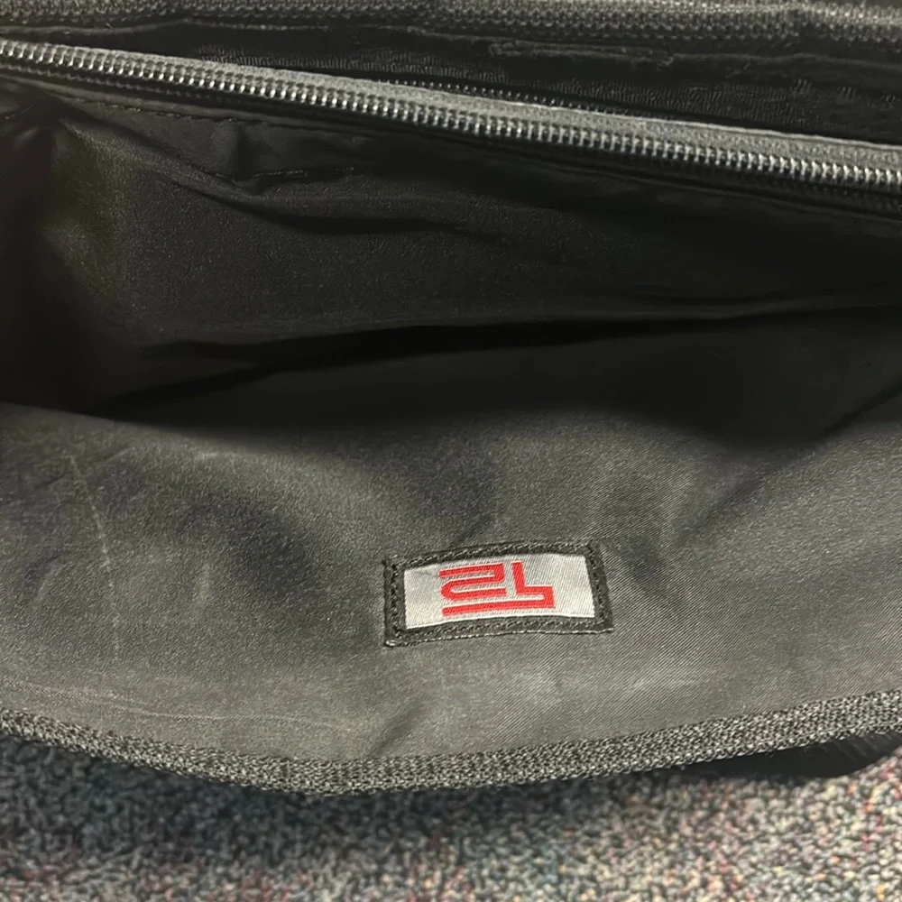 TUMI Black Messenger Bag